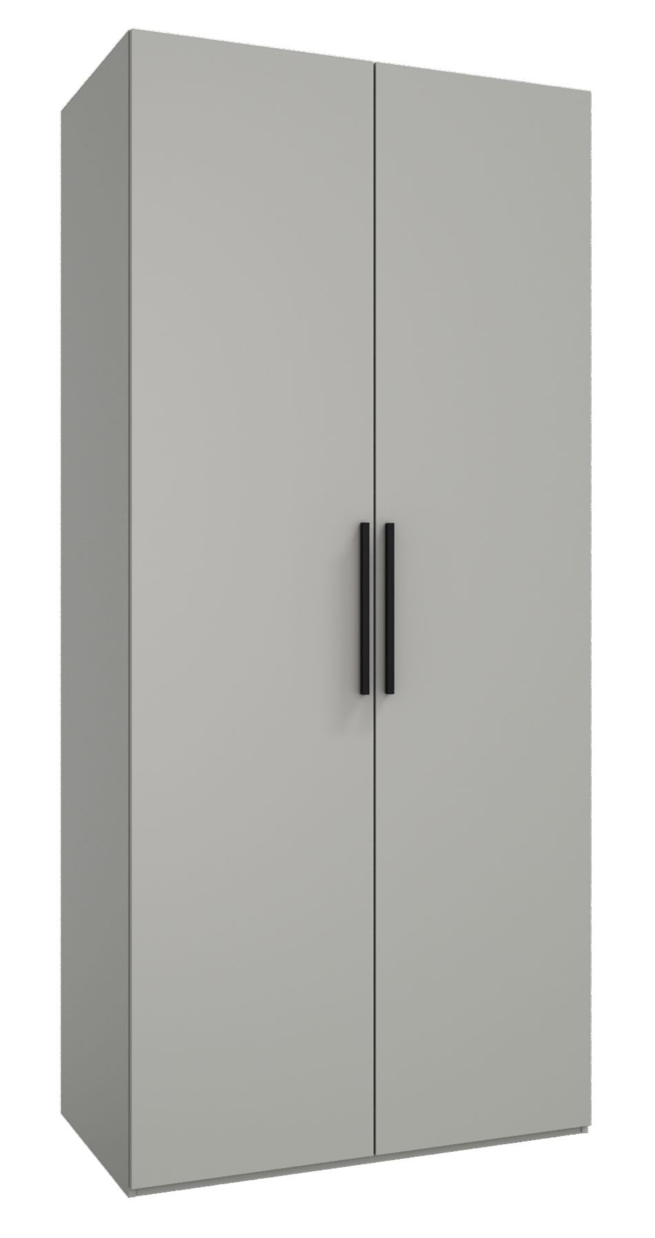 Шкафы распашные двухдверные с полками